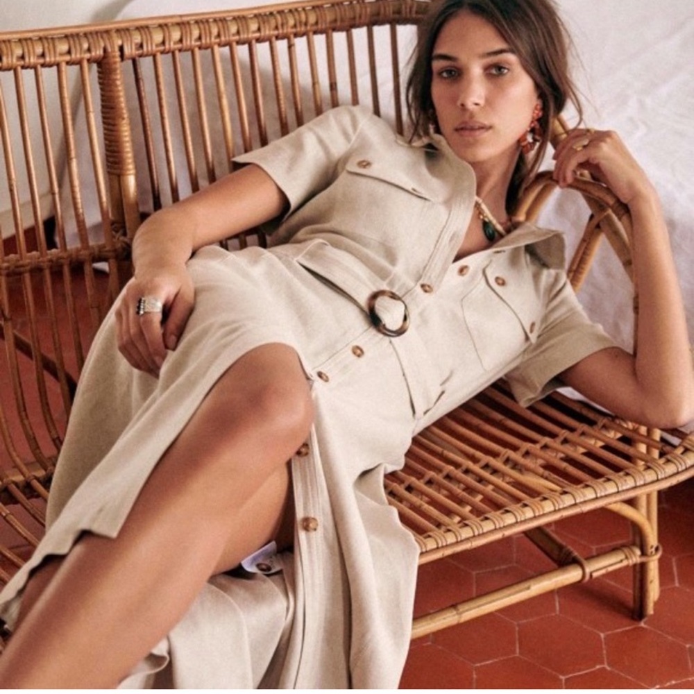Sezane Jeanette Dress 36